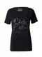 Soccx Tričko 'Mary'  černá / stříbrná