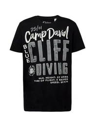 T-Shirt grau / schwarz / offwhite