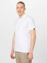 ALPHA INDUSTRIES Shirt Poloshirt grau/wei