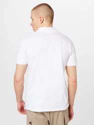 ALPHA INDUSTRIES Shirt Poloshirt grau/wei
