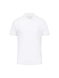 ALPHA INDUSTRIES Shirt Poloshirt grau/wei