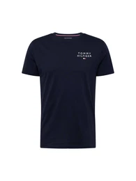 T-Shirt marine / rot / wei