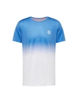BIDI BADU Funktionsshirt T-Shirt (1-tlg) hellblau/weiß