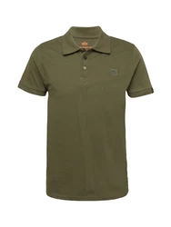 ALPHA INDUSTRIES Shirt Poloshirt oliv