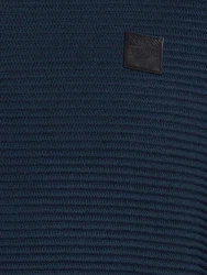 !Solid Pullover 'Valencia' dunkelblau