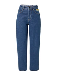 Jeans 'X-Tra' blau / himmelblau / gelb / safran