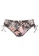 BUFFALO Bikini donji dio  tamno smeđa / breskva / crna / bijela