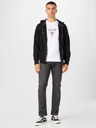 GUESS T-Shirt marineblau / weiß