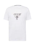 GUESS T-Shirt marineblau / weiß