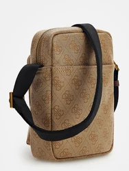 GUESS Umhängetasche 'Vezzola' beige