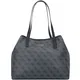 GUESS Shopper torba 'Vikky'  antracit siva / crna