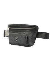 GUESS Gürteltasche 'Vezzola' grau/schwarz