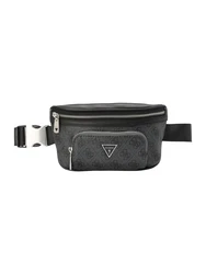 GUESS Gürteltasche 'Vezzola' grau/schwarz