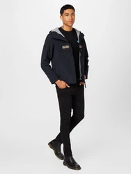 Napapijri Jacke Rainforest Open dunkelbeige/orange/schwarz (041)