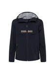 Napapijri Jacke Rainforest Open dunkelbeige/orange/schwarz (041)