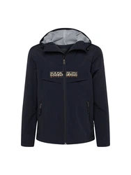 Napapijri Jacke Rainforest Open dunkelbeige/orange/schwarz (041)
