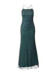 Večernja haljina zelena