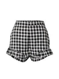 Kalhoty 'Mara' černá / bílá