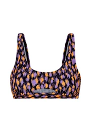 Horní díl plavek 'Lavista' fialová / oranžová / černá