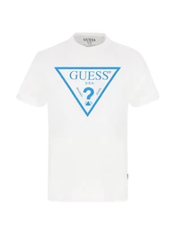 T-Shirt himmelblau / wei