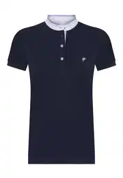 Tričko 'Kelly' námořnická modř / světlemodrá / bílá