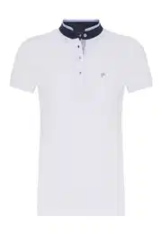 Tričko 'Kelly' světlemodrá / tmavě modrá / offwhite