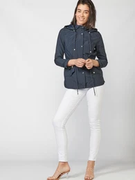 Přechodová parka námořnická modř