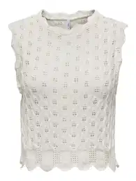 Kardigany 'ONLLuna' přírodní bílá