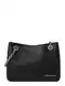 Calvin Klein Jeans Torba za na rame  crna / srebro