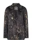MOS MOSH Blazer  svetlo siva / oliva / roza / črna