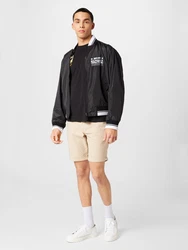 JACK & JONES Shorts 'Fury' beige/weiß
