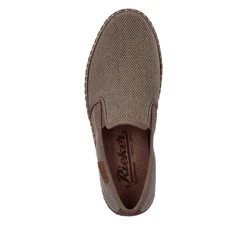 Rieker Espadrilles 'Namur' sandfarben / braun