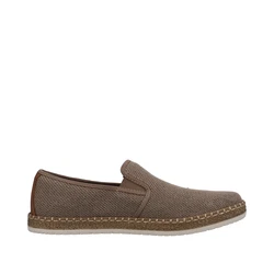 Rieker Espadrilles 'Namur' sandfarben / braun
