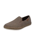 Rieker Espadrilles 'Namur' sandfarben / braun