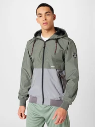 iriedaily Steppjacke Resulaner grau/oliv/schwarz/weiß