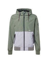 iriedaily Steppjacke Resulaner grau/oliv/schwarz/weiß
