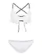 FILA Športne bikini ''''SARCONI'''' črna / bela FILA Športne bikini ''''SARCONI'''' črna / bela