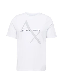 ARMANI EXCHANGE T-Shirt navy/weiß