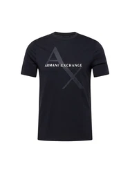 ARMANI EXCHANGE T-Shirt nachtblau/weiß