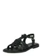 Apple of Eden Páskové sandály 'Layla'  černá