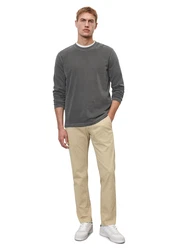 Marc O'Polo Shirt Langarmshirt graphit