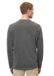 Marc O'Polo Shirt Langarmshirt graphit