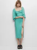 Pull&Bear Halenkové Šaty image