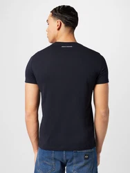 ARMANI EXCHANGE T-Shirt '8NZTCK' dunkelblau/weiß
