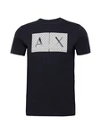 ARMANI EXCHANGE T-Shirt '8NZTCK' dunkelblau/weiß