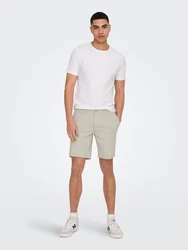 Only & Sons Shorts 'Mark' hellgrau