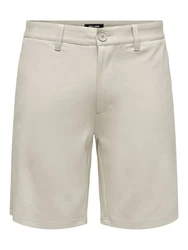 Only & Sons Shorts 'Mark' hellgrau