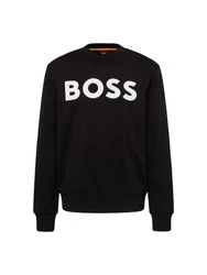 BOSS Sweatshirt WeBasic schwarz/wei