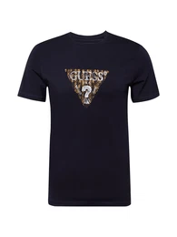 T-Shirt dunkelblau / gelb / wei