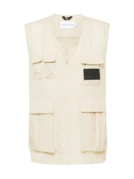 Weste beige / schwarz